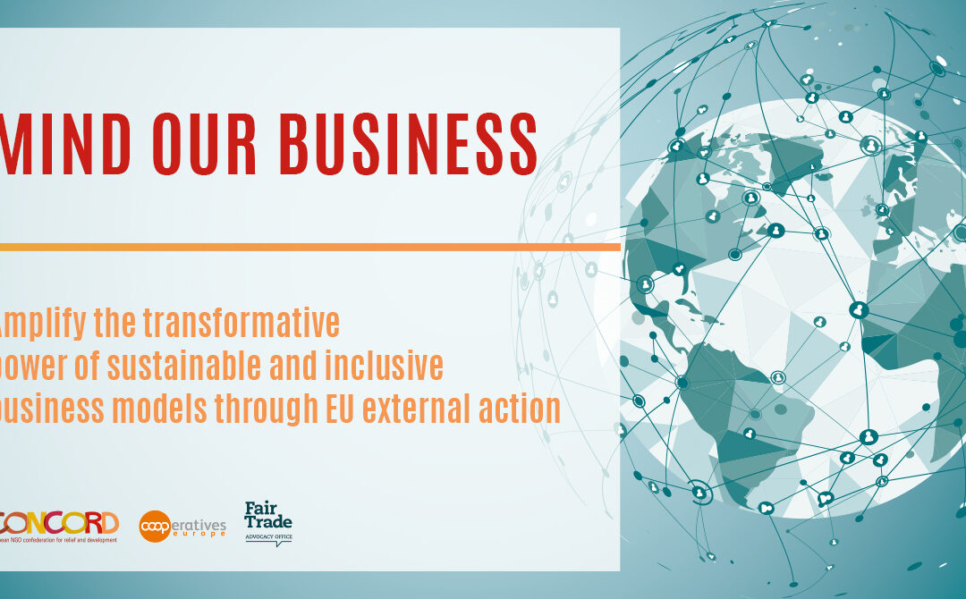 Mind Our Business: Amplify the transformative power of sustainable and inclusive business models through EU external action