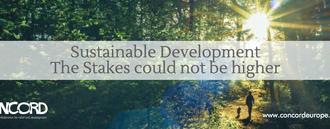 CONCORD Report “Sustainable Development – Stakes could not be higher” 2016