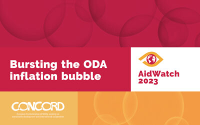 Bursting the ODA inflation bubble: AidWatch 2023 Report Unveils the Gap Between Rhetoric and Reality