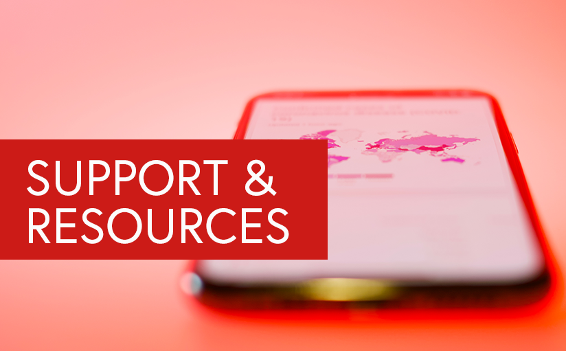 Support resources during the COVID-19 outbreak
